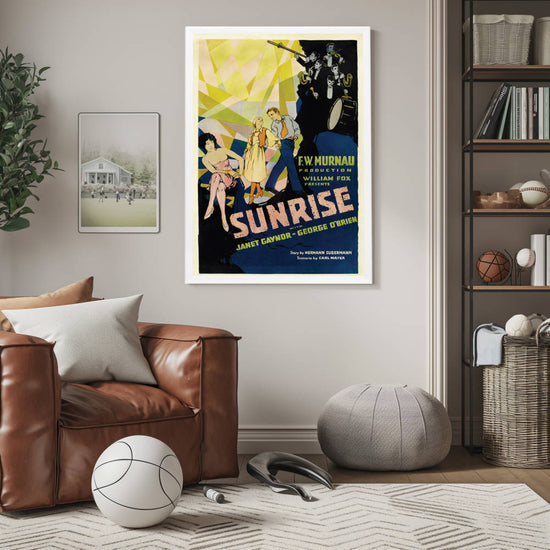 "Sunrise" (1927) Framed Movie Poster