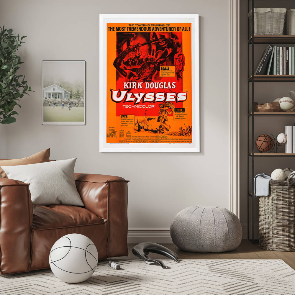 "Ulysses" (1955) Framed Movie Poster