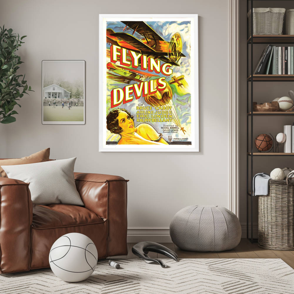 "Flying Devils" (1933) Framed Movie Poster