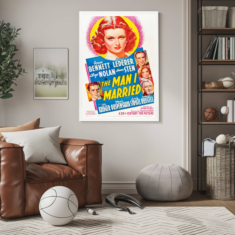 "Man I Married" (1940) Framed Movie Poster