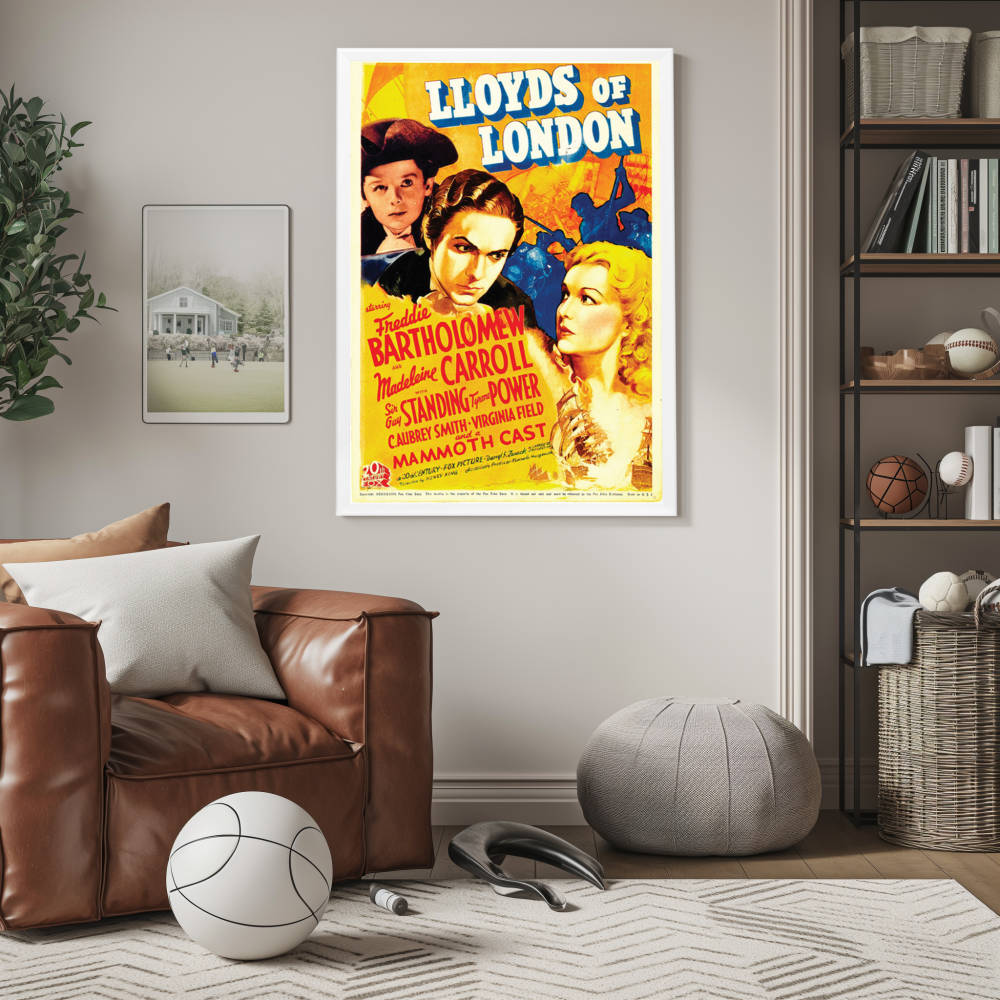 "Lloyds Of London" (1937) Framed Movie Poster