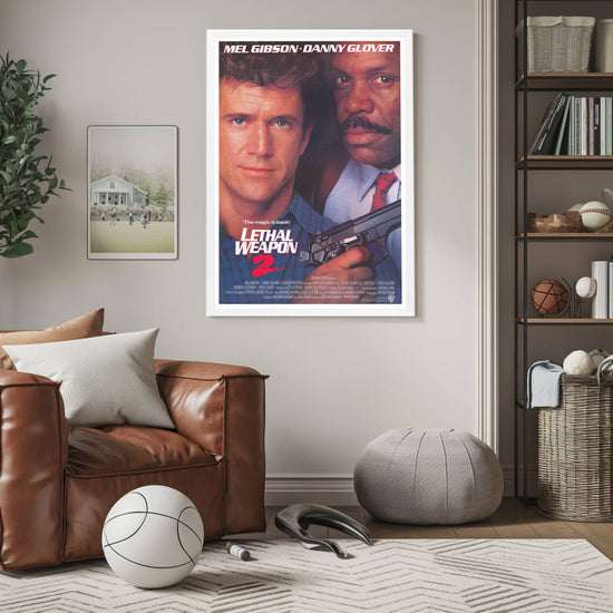 "Lethal Weapon 2" (1989) Framed Movie Poster