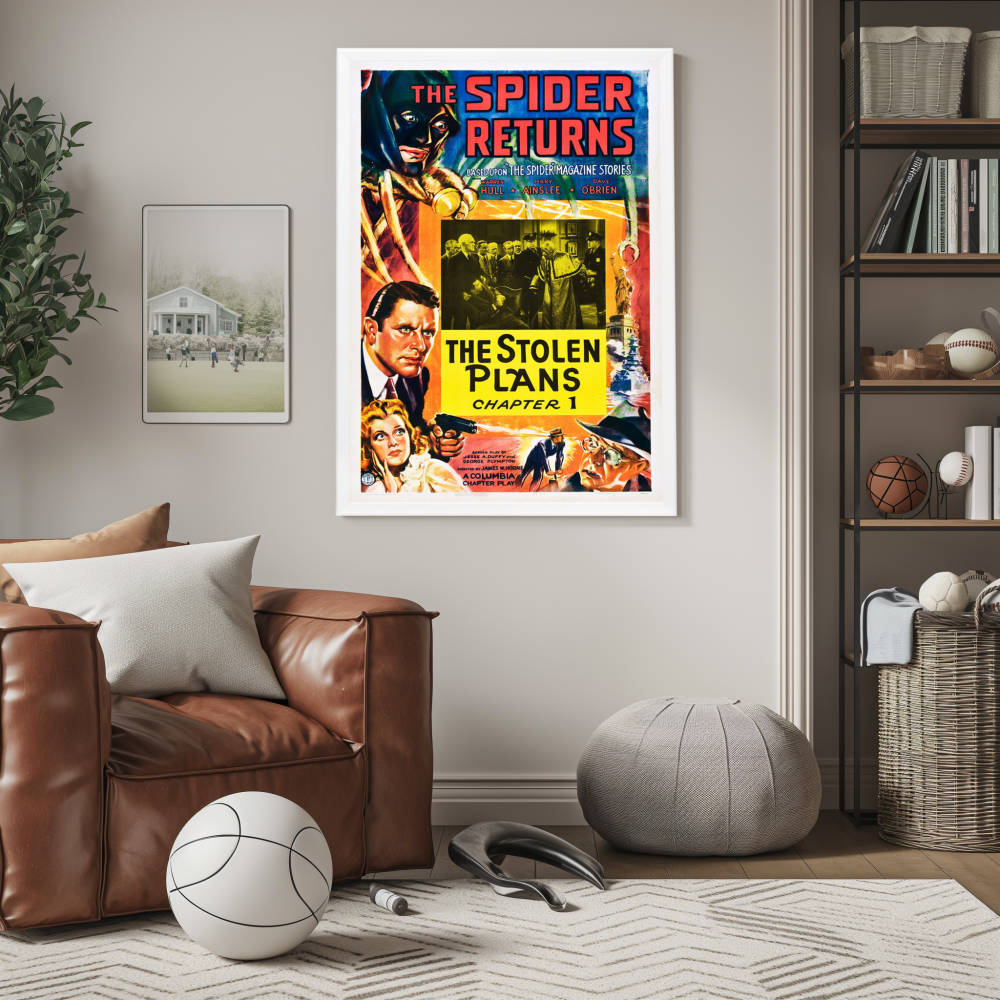"Spider Returns" (1941) Framed Movie Poster