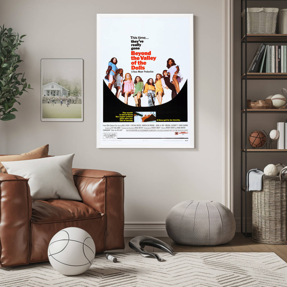 "Beyond The Valley Of The Dolls" (1970) Framed Movie Poster