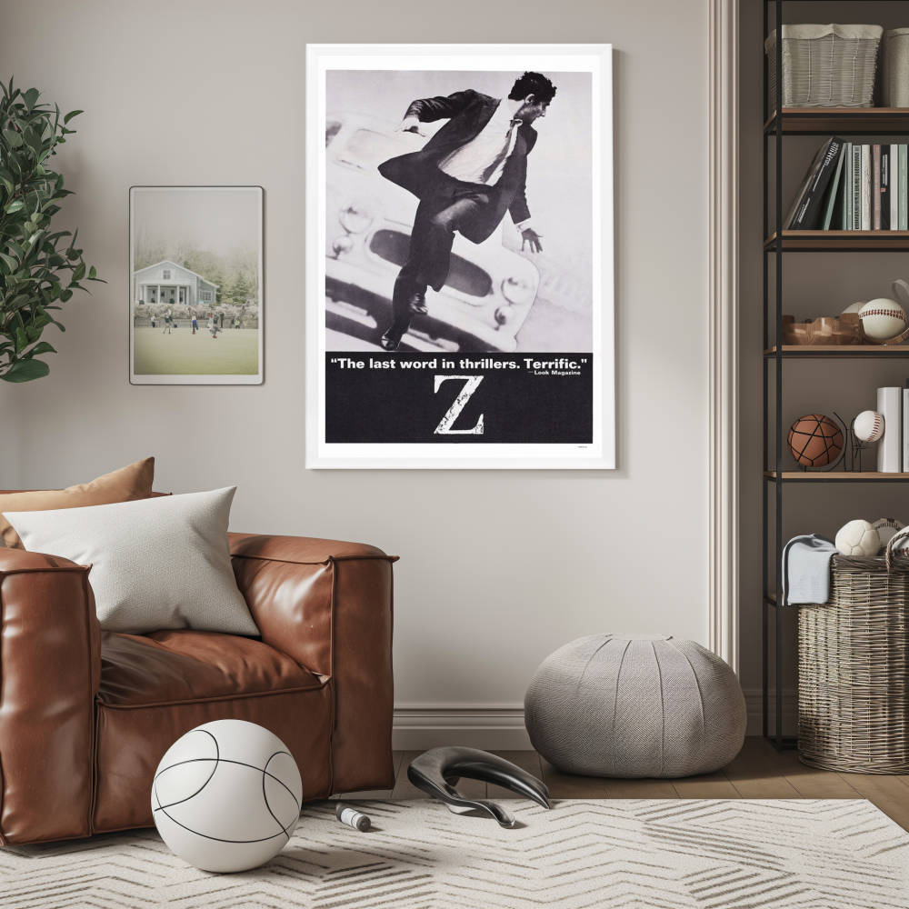 "Z" (1969) Framed Movie Poster