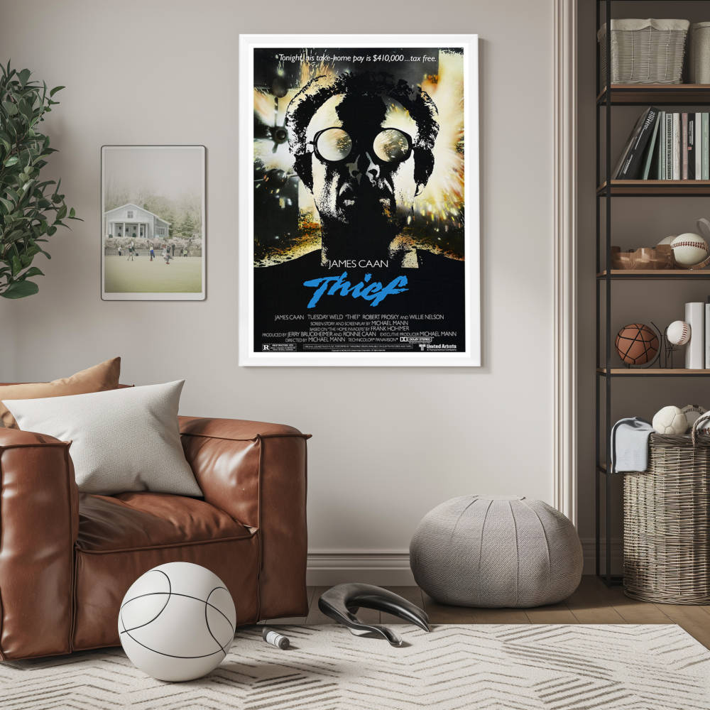 "Thief" (1981) Framed Movie Poster