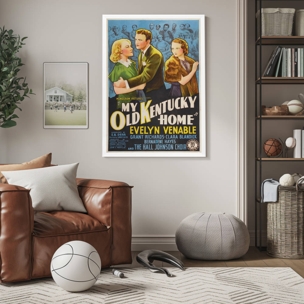 "My Old Kentucky Home" (1938) Framed Movie Poster