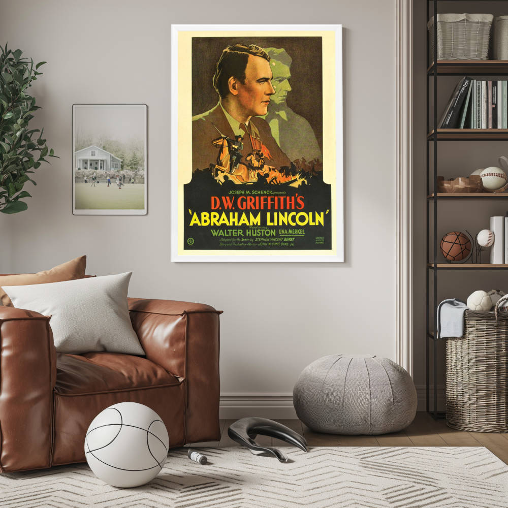 "Abraham Lincoln" (1930) Framed Movie Poster