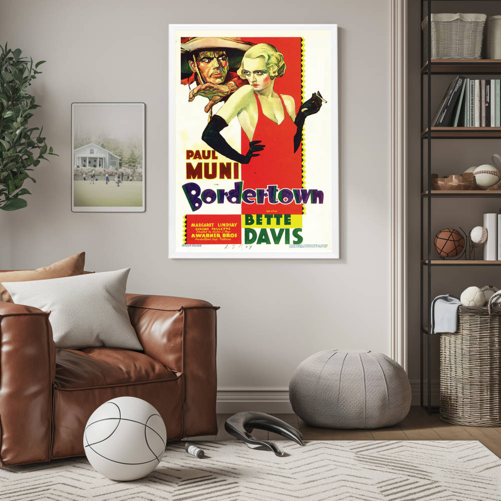 "Bordertown" (1935) Framed Movie Poster