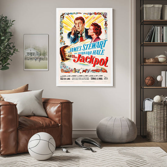 "Jackpot" (1950) Framed Movie Poster