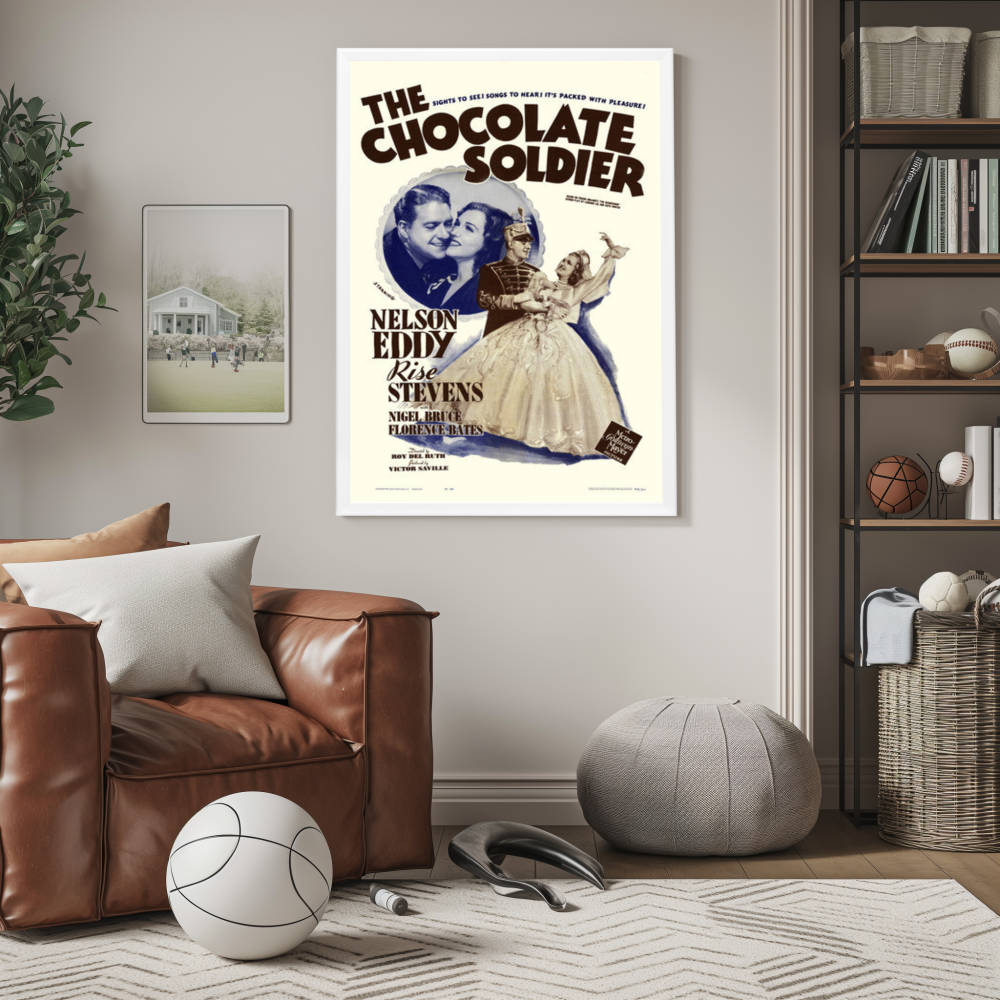 "Chocolate Soldier" (1941) Framed Movie Poster