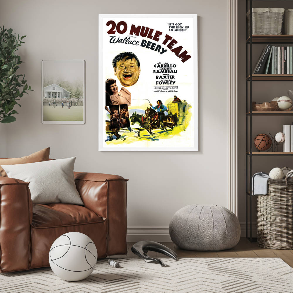 "20 Mule Team" (1940) Framed Movie Poster