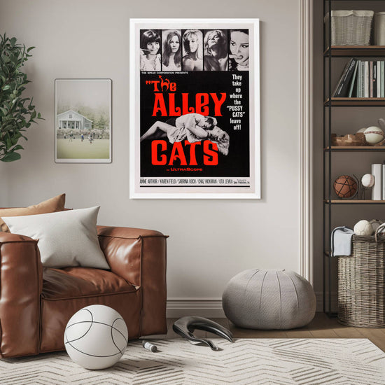 "Alley Cats" (1966) Framed Movie Poster
