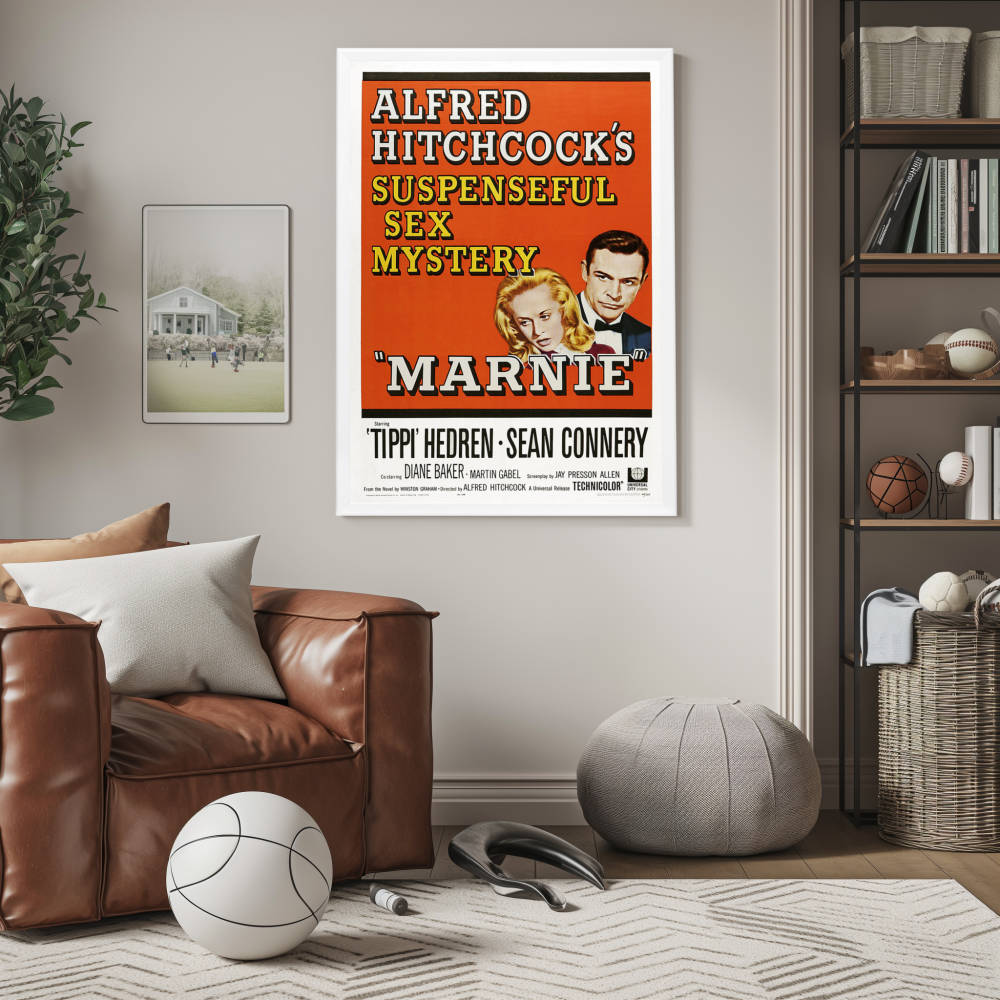"Marnie" (1964) Framed Movie Poster