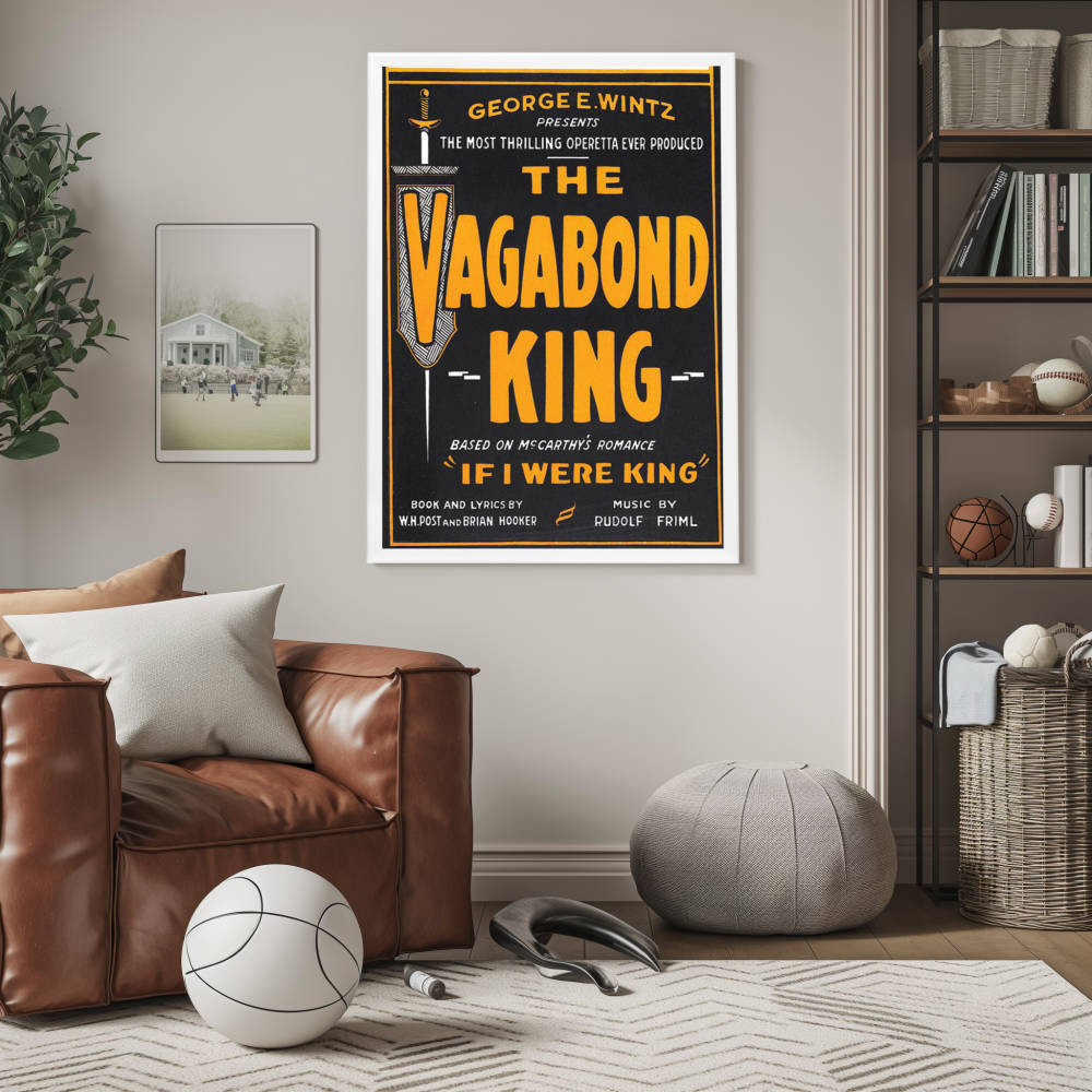 "Vagabond King" (1930) Framed Movie Poster