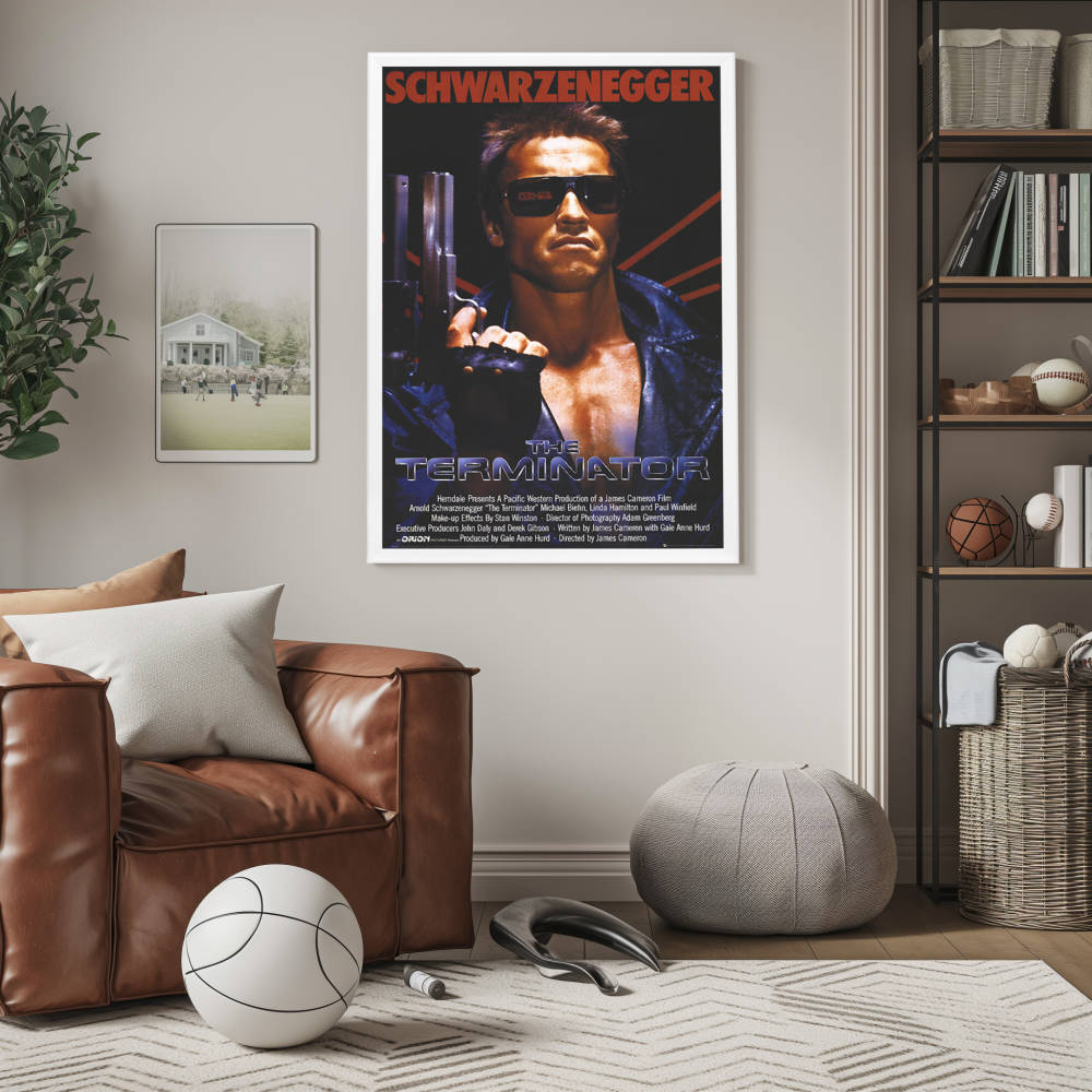 "Terminator" (1984) Framed Movie Poster