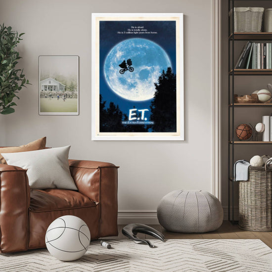 "E.T. The Extra-Terrestrial" (1982) Framed Movie Poster