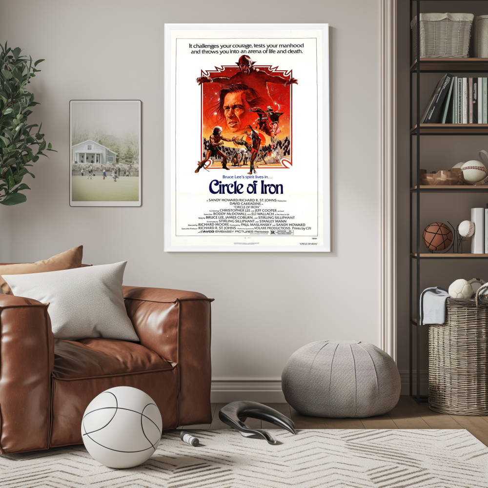 "Circle Of Iron" (1979) Framed Movie Poster