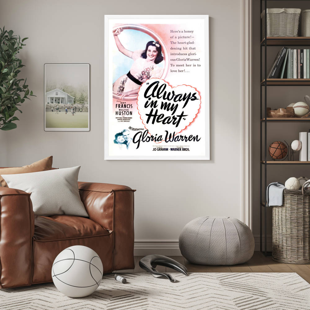 "Always In My Heart" (1942) Framed Movie Poster