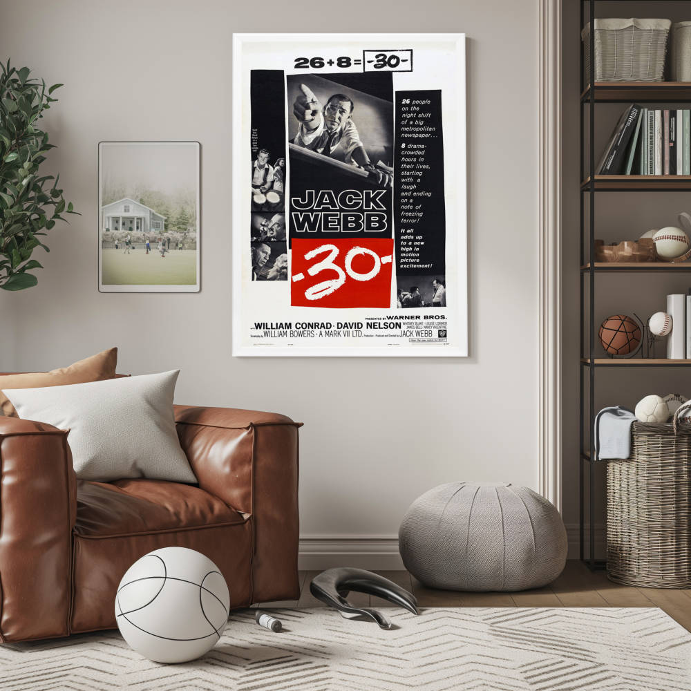 "'-30" (1959) Framed Movie Poster