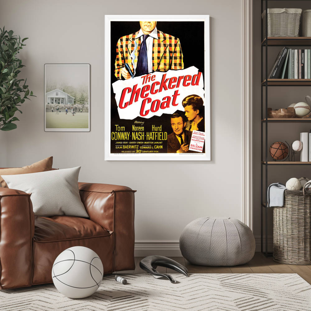 "Checkered Coat" (1948) Framed Movie Poster