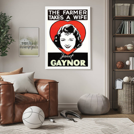"Farmer Takes A Wife" (1935) Framed Movie Poster