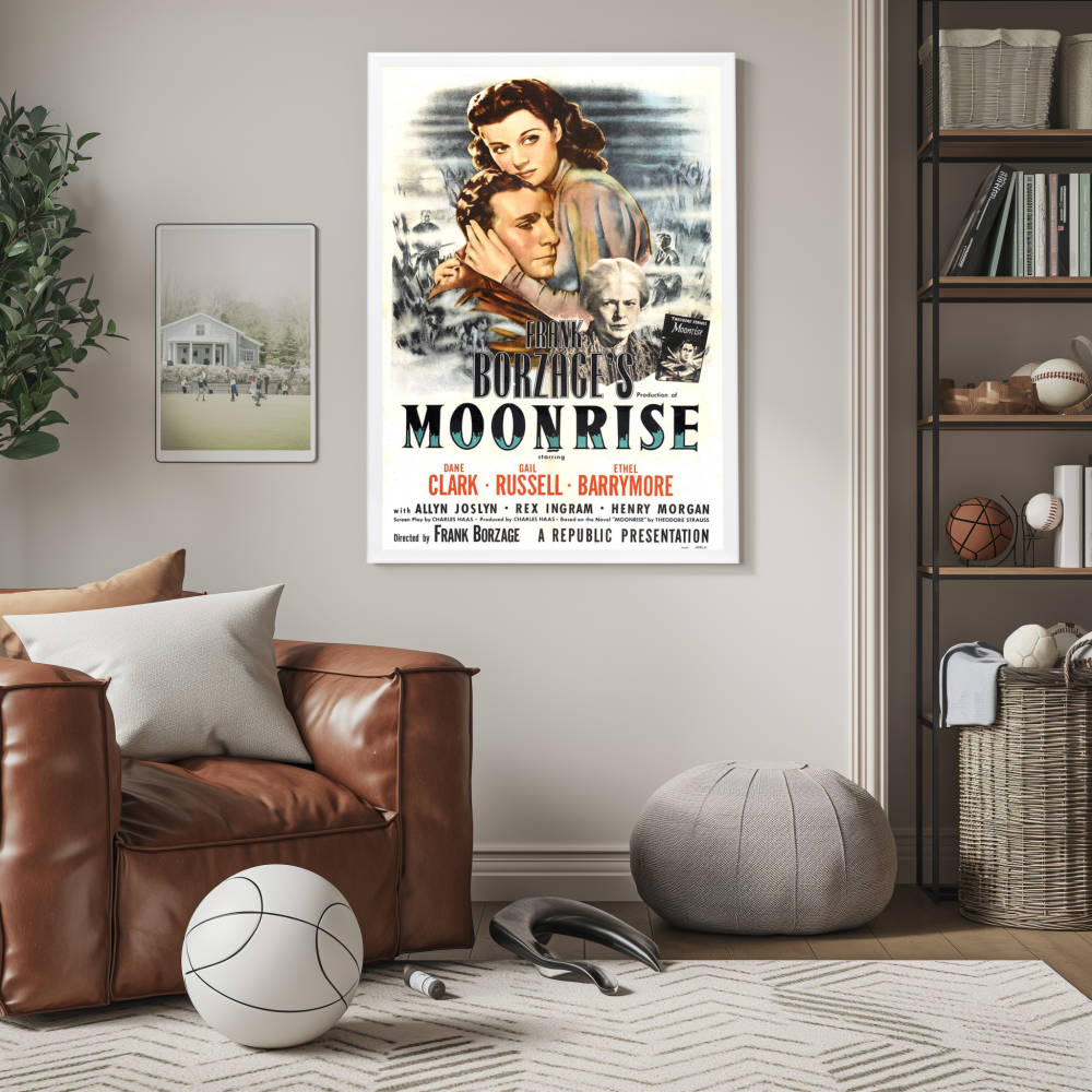 "Moonrise" (1948) Framed Movie Poster