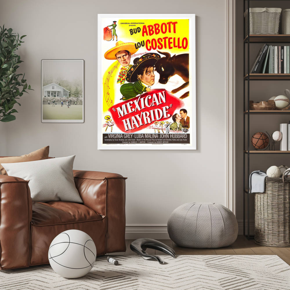 "Mexican Hayride" (1948) Framed Movie Poster