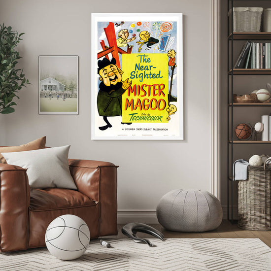 "Nearsighted Mister Magoo" (1960) Framed Movie Poster