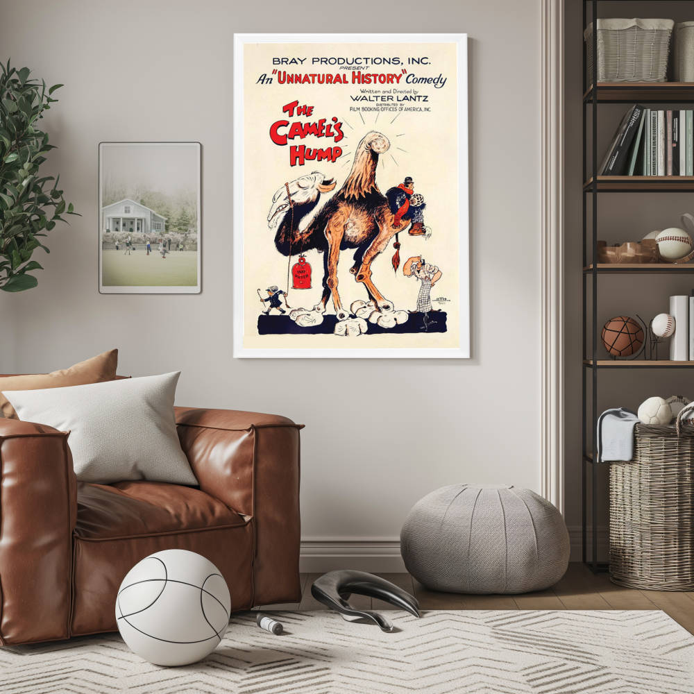 "Camel's Hump How The Camel Got His Hump" (1927) Framed Movie Poster