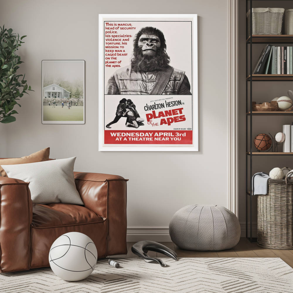 "Planet Of The Apes" (1968) Framed Movie Poster