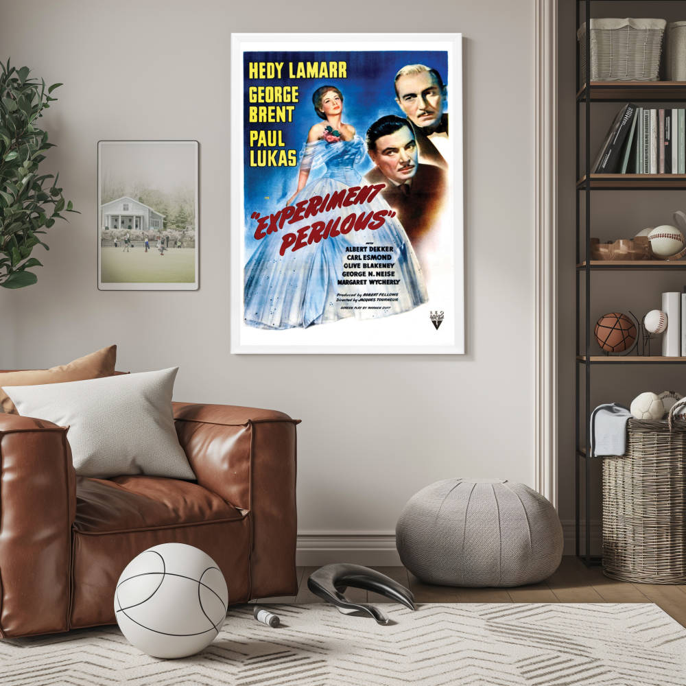 "Experiment Perilous" (1944) Framed Movie Poster