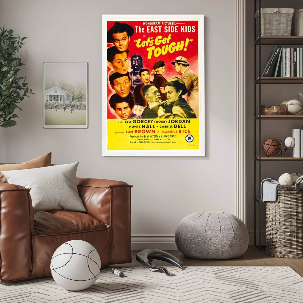 "Let's Get Tough!" (1942) Framed Movie Poster