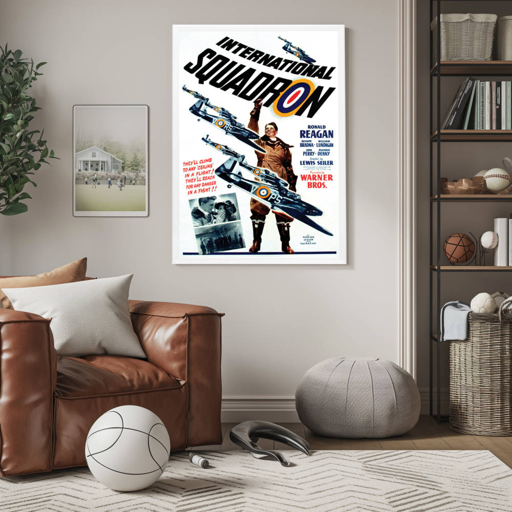 "International Squadron" (1941) Framed Movie Poster