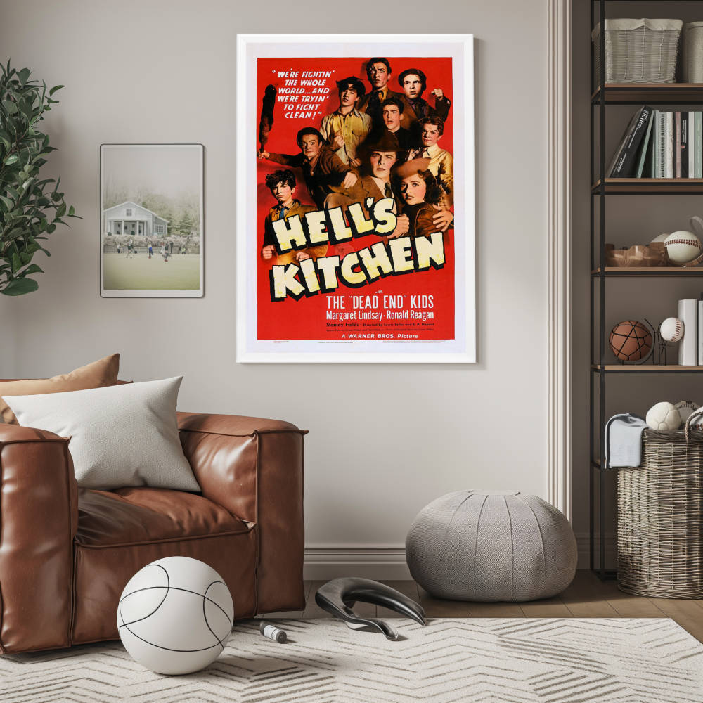 "Hell's Kitchen" (1939) Framed Movie Poster