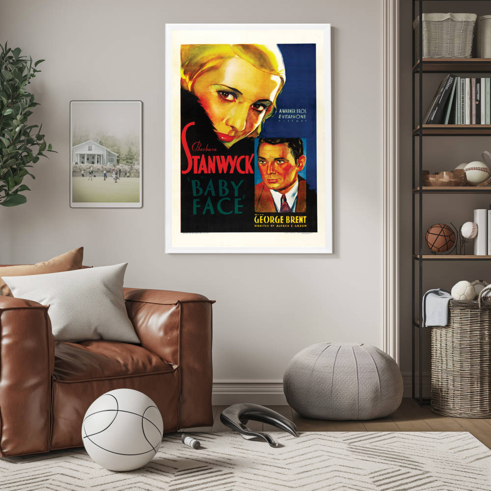 "Baby Face" (1933) Framed Movie Poster