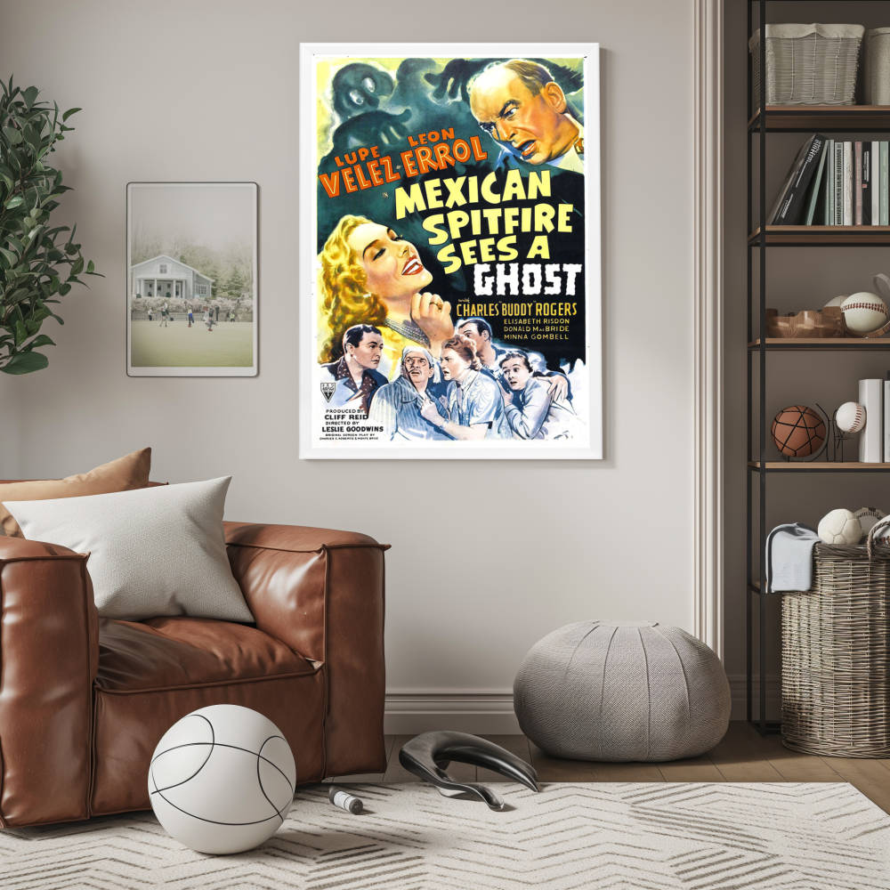 "Mexican Spitfire Sees A Ghost" (1942) Framed Movie Poster