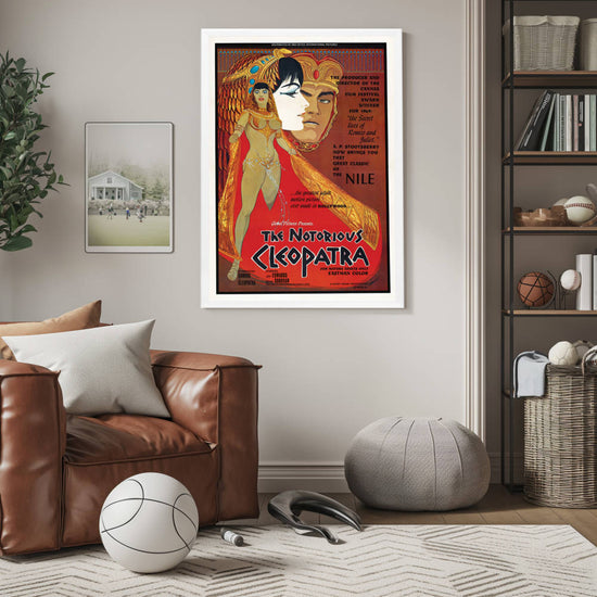 "Notorious Cleopatra" (1970) Framed Movie Poster