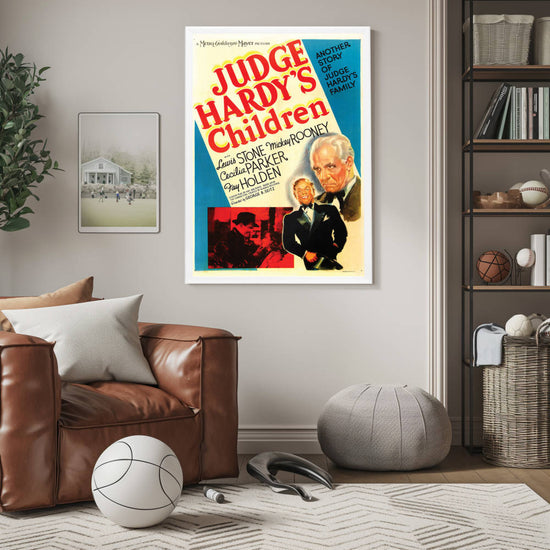 "Judge Hardy's children" (1938) Framed Movie Poster