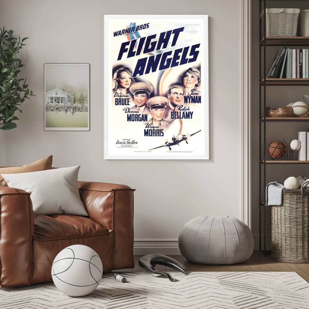 "Flight Angels" (1940) Framed Movie Poster