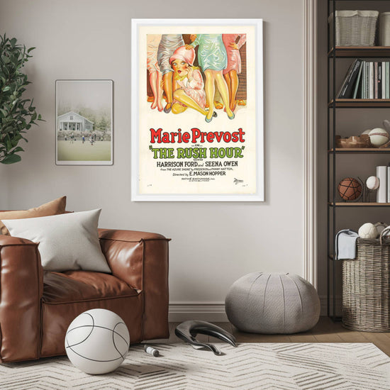 "Rush Hour" (1928) Framed Movie Poster