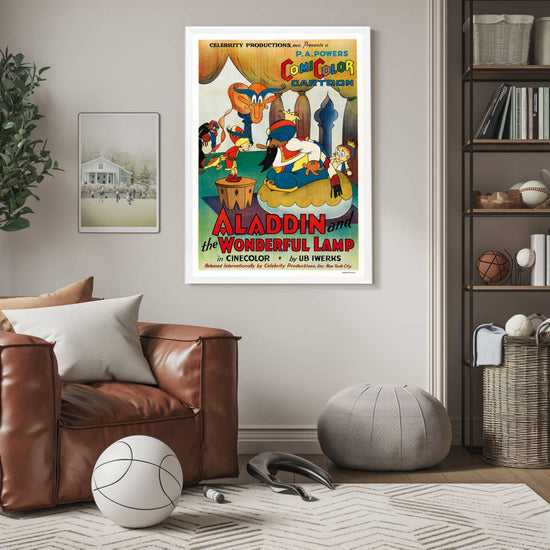 "Aladdin And The Wonderful Lamp" (1934) Framed Movie Poster