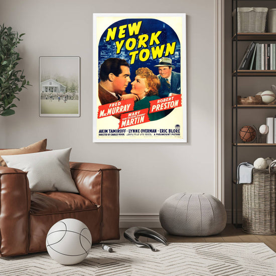 "New York Town" (1941) Framed Movie Poster