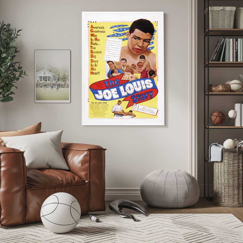 "Joe Louis Story" (1953) Framed Movie Poster