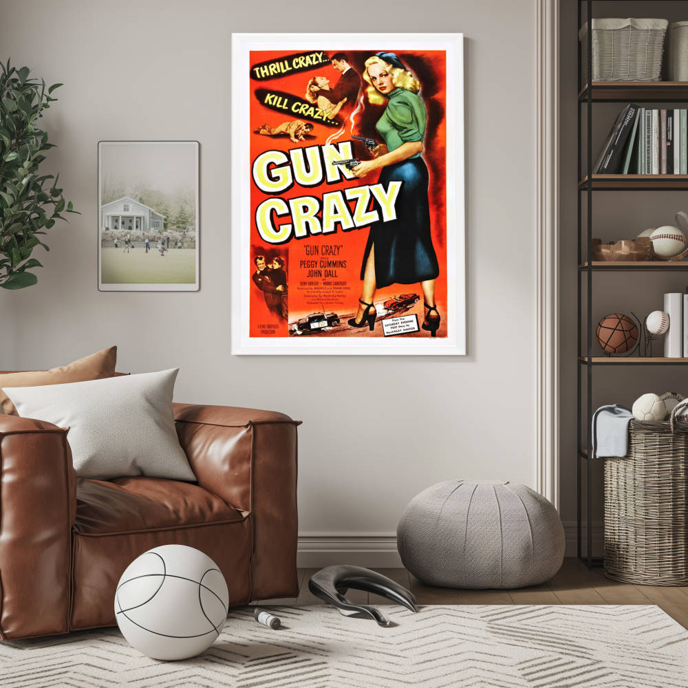 "Gun Crazy" (1950) Framed Movie Poster