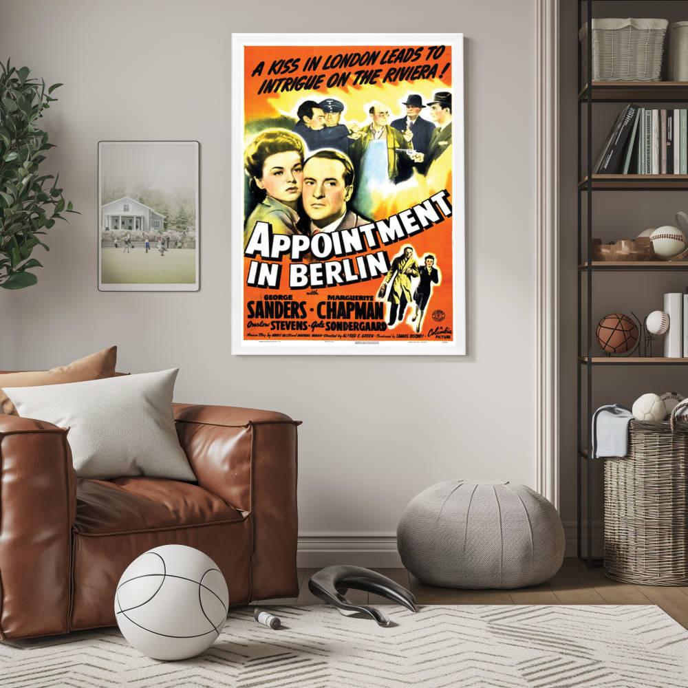 "Appointment In Berlin" (1943) Framed Movie Poster