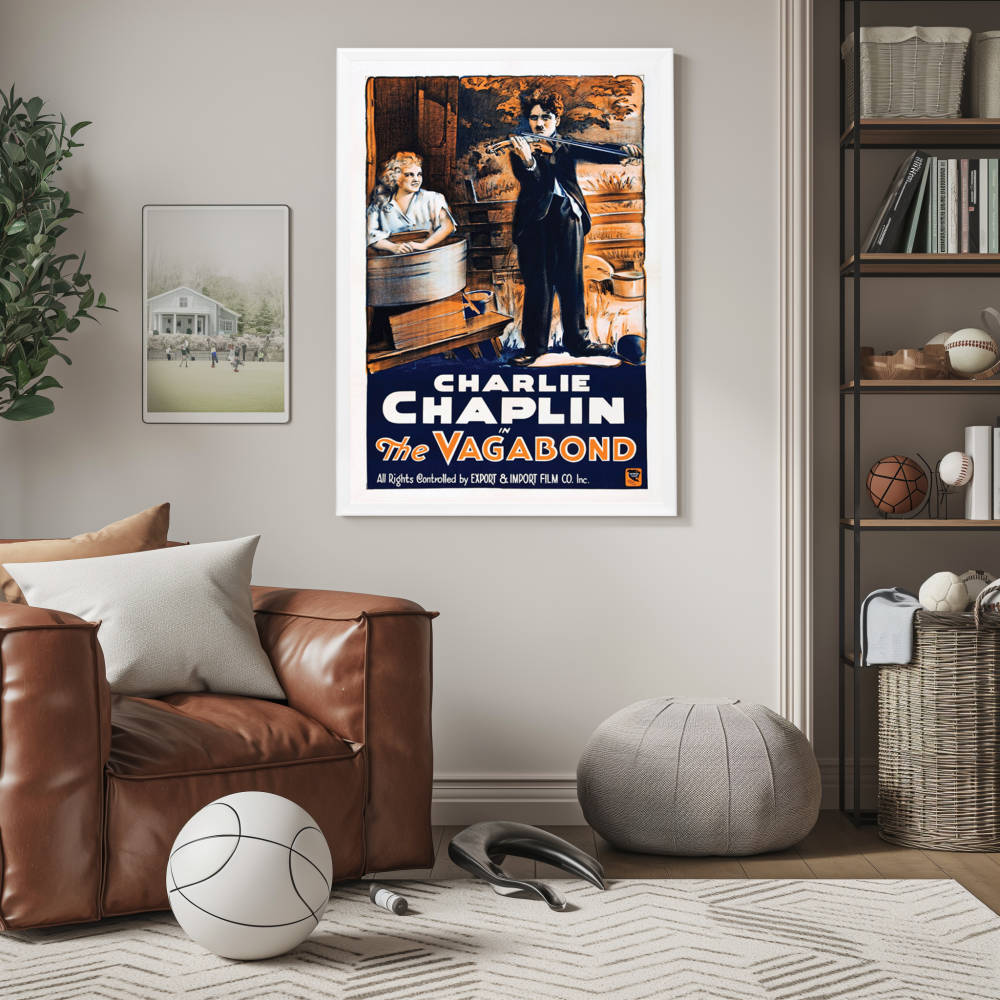 "Vagabond" (1916) Framed Movie Poster