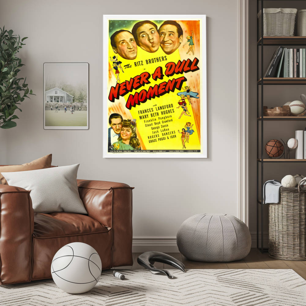 "Never A Dull Moment" (1950) Framed Movie Poster