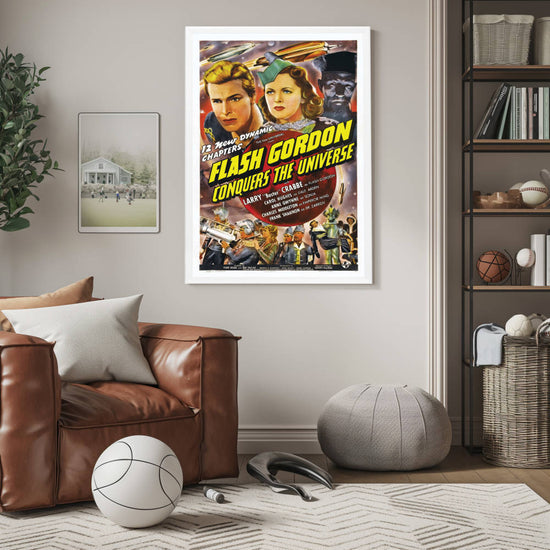 "Flash Gordon Conquers The Universe" (1940) Framed Movie Poster