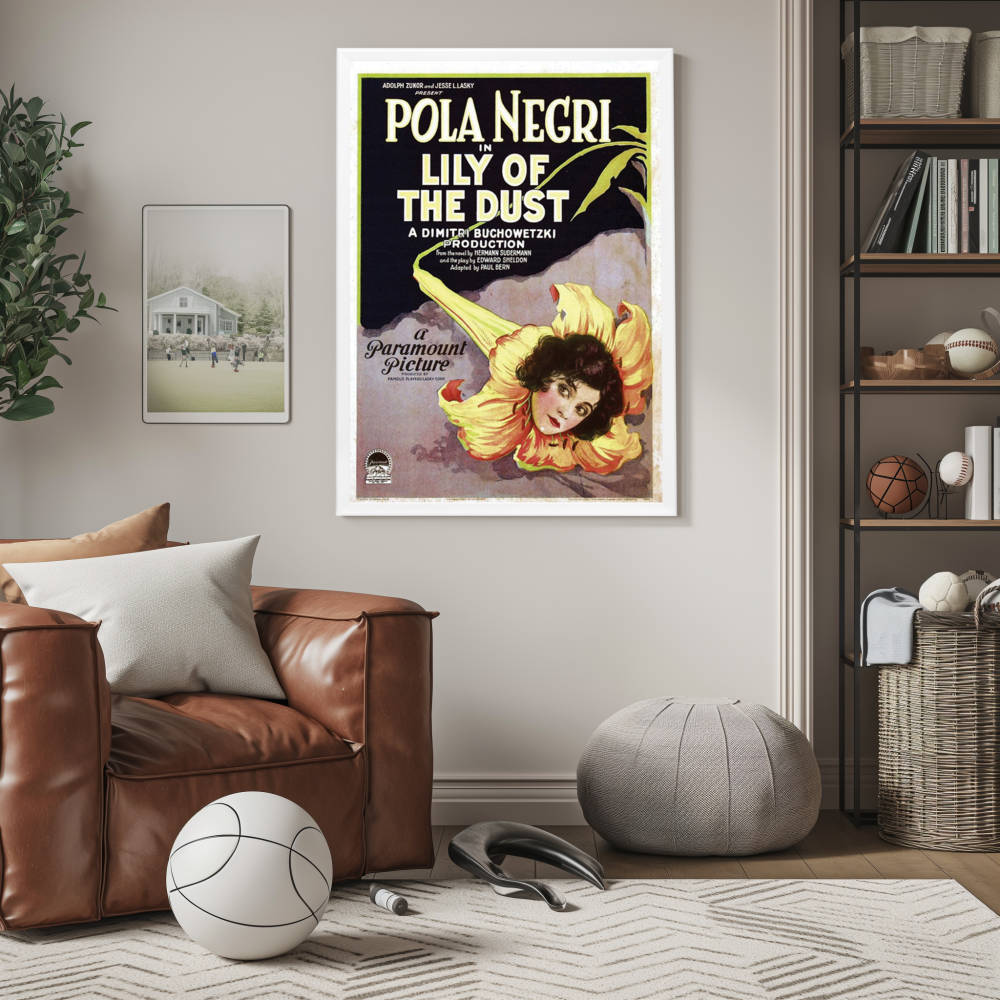 "Lily Of The Dust" (1924) Framed Movie Poster